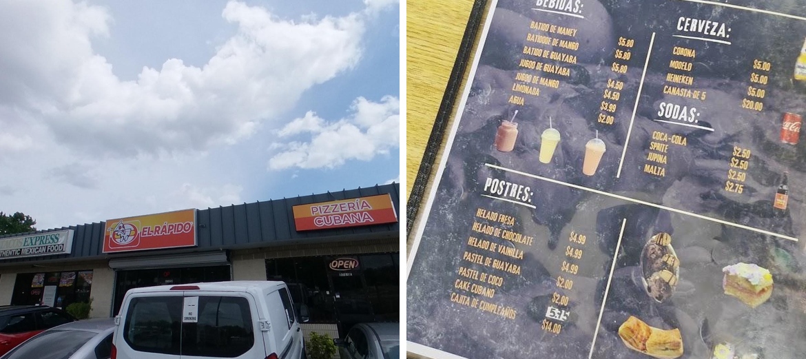 El Rapido Pizza Cubana